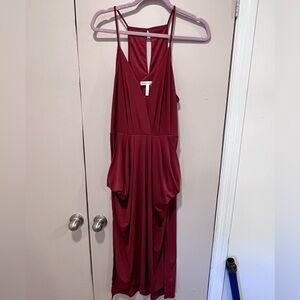 BCBGeneration Burgundy Dress with Pockets!